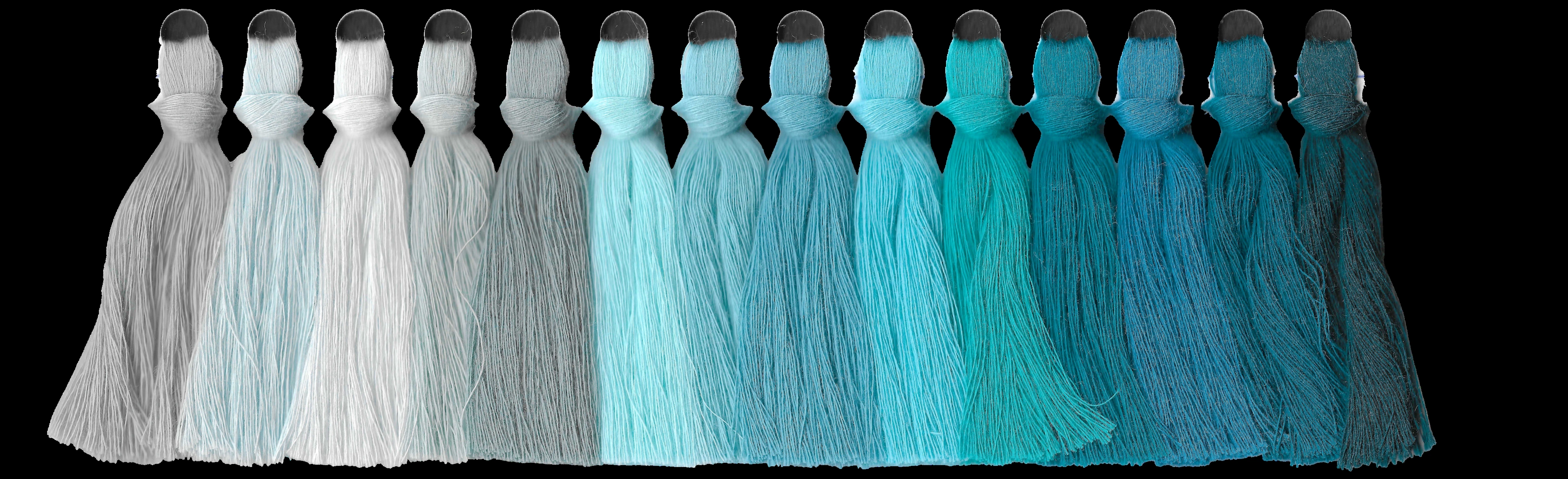 Yarn swatches for soft neutrals